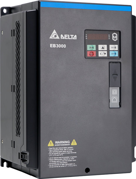 Delta presenta i variatori di frequenza EB3000 sicuri e compatti per tutti i tipi di edifici